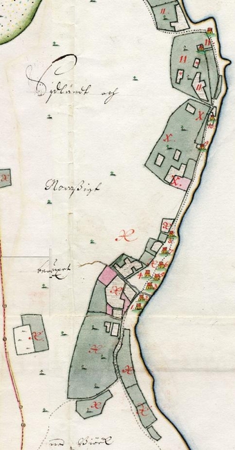 Pildid / - Randvere kyla 1693 aasta rootsiaegsel kaardil